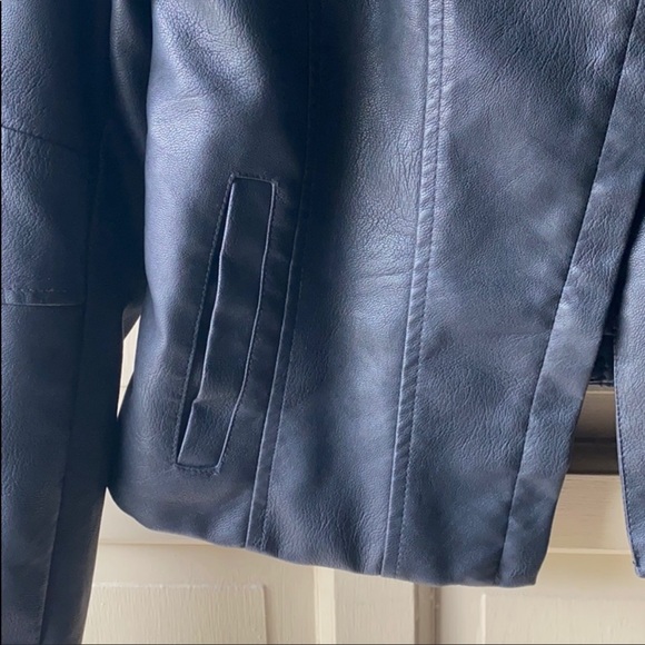 Black Leather Jacket NWT Small - Picture 6 of 9